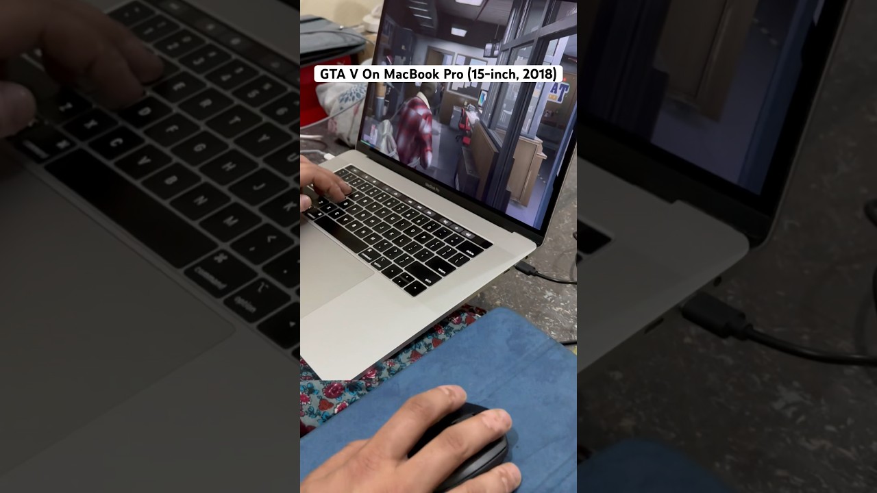 GTA 5 On MacBook Pro (15-inch, 2018) 