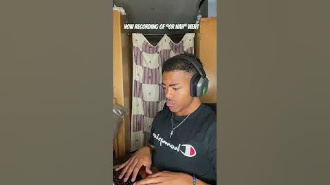 Thumbnail of How Or Nah by The Weekend was Recorded #shorts