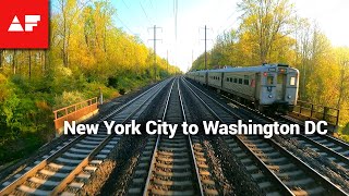Amtrak's Northeast Corridor, NYC to Washington on the Rear of Cardinal 51
