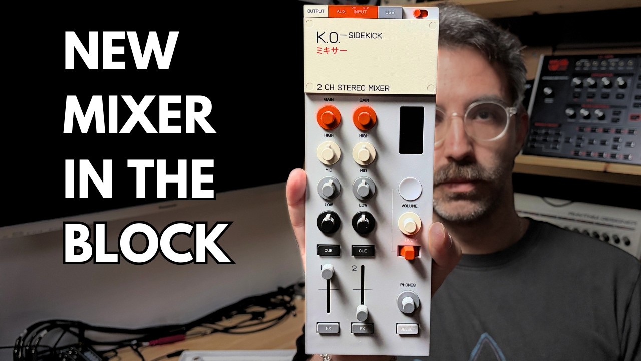 EP-136 K.O Sidekick: Teenage Engineering Affordable Mixer - YouTube