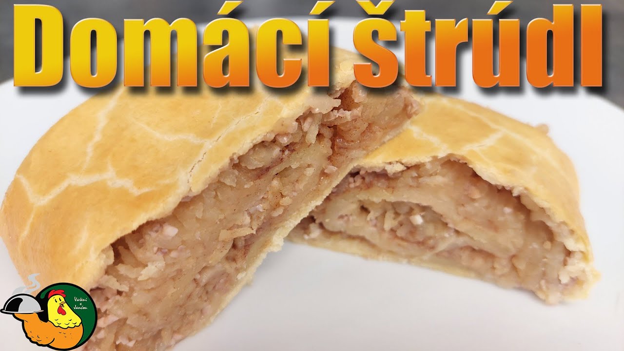 Jablečný štrúdl z domácího těsta