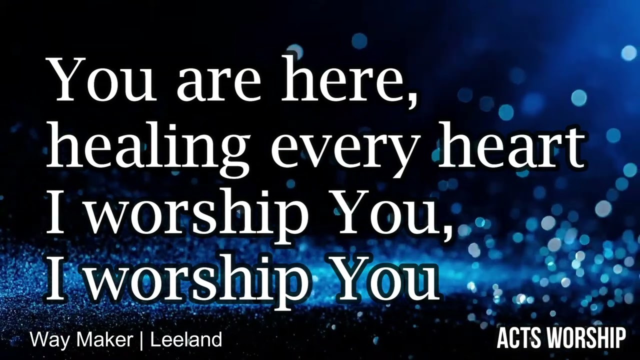 Way Maker - Leeland | Karaoke Lyrics Minus One Backing Tracks Instrumental