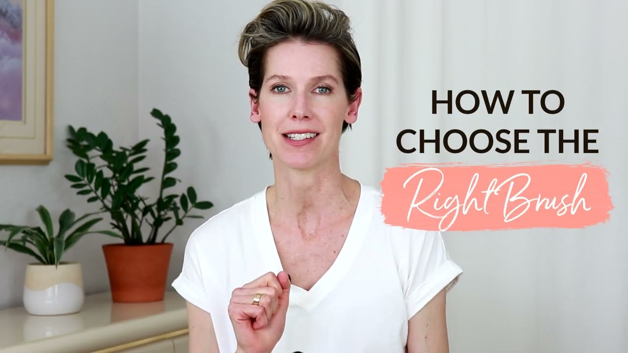 How to choose the right SIZE makeup brush for your face | Over 40 Beauty