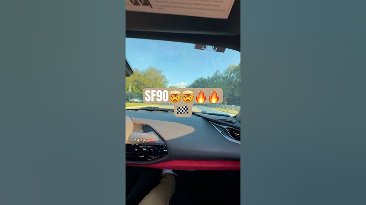 So I Drove A Ferrari #Sf90 Not The Regular One 🏎️‼️😎 #ferraripassion