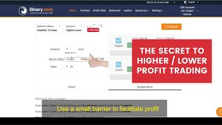 Celebrity Secrets to Higher / Lower Profit Trading Using Number Analysis - Binary.com Trading Strategy Profile
