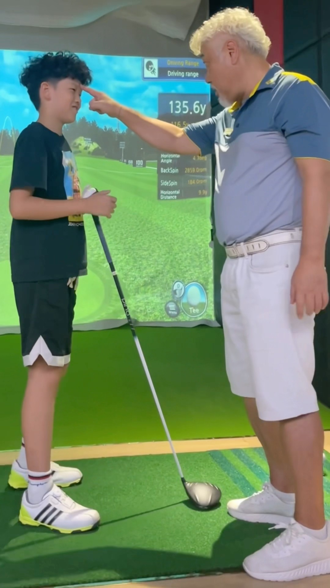 (Golf familyVN)những đường bóng đẹp của thầy dạy em?#golf #shorts