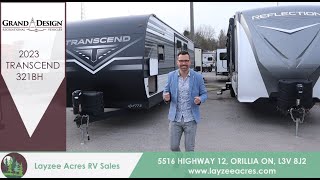 2023 Grand Design Transcend 321BH - Have you Throwing Shade! - Layzee Acres RV Sales