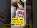 Bacchon ki Demand par aaya Naya Stationery Stock 😍 | Unboxing + Sale Vlog #shorts