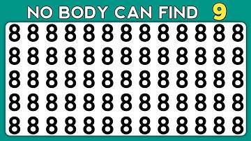 Find the Odd One Out | Challenge Your Observation Power 💪👁️ | Number and Letter edition.