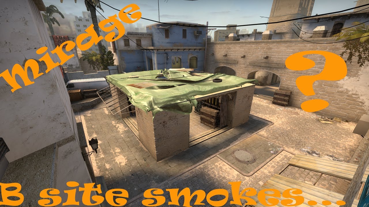 Mirage B site smokes gameplay Is It Work | Counter strike Global ...