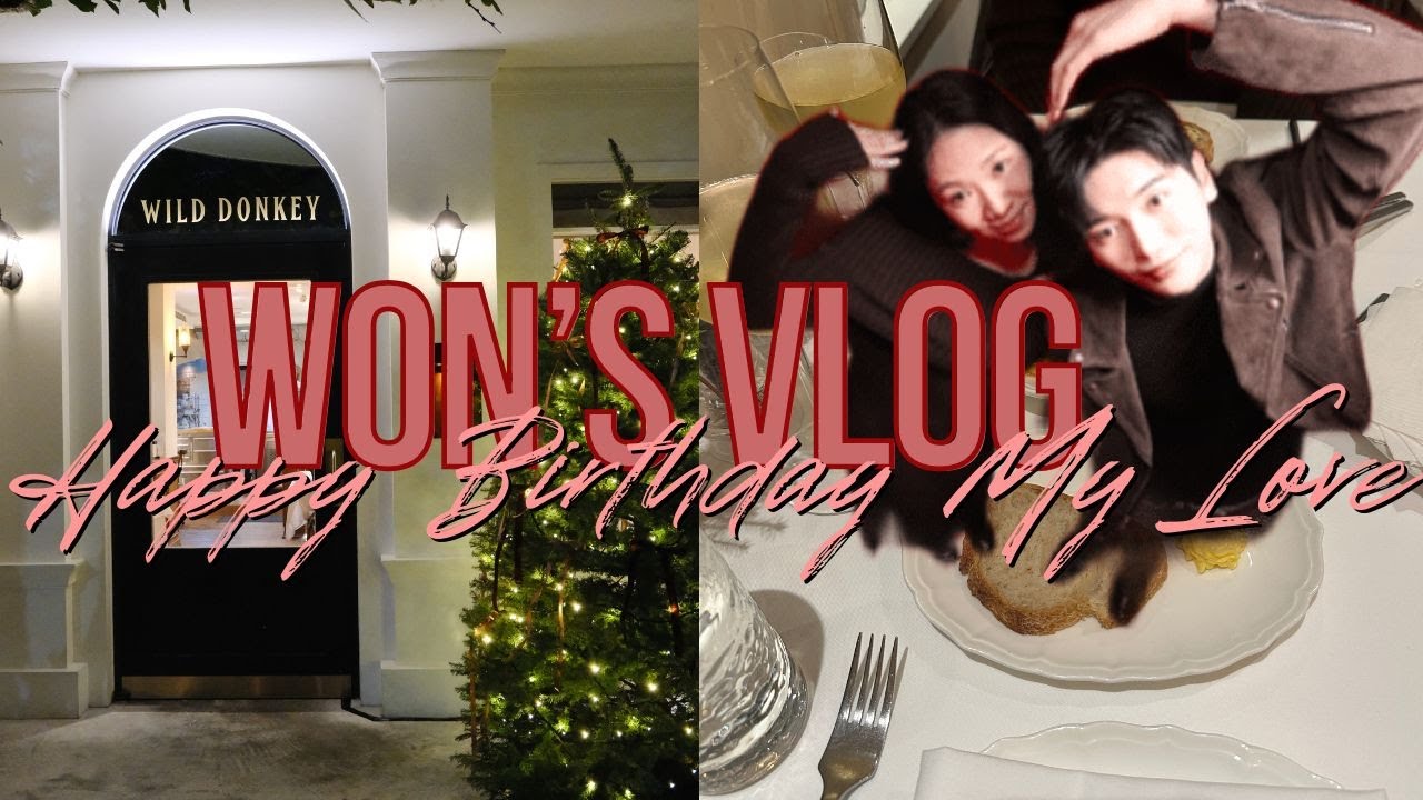 幫女友規劃一整天生日驚喜🎂｜電車咖啡廳・拍貼機・玫瑰花束・浪漫晚餐 VLOG