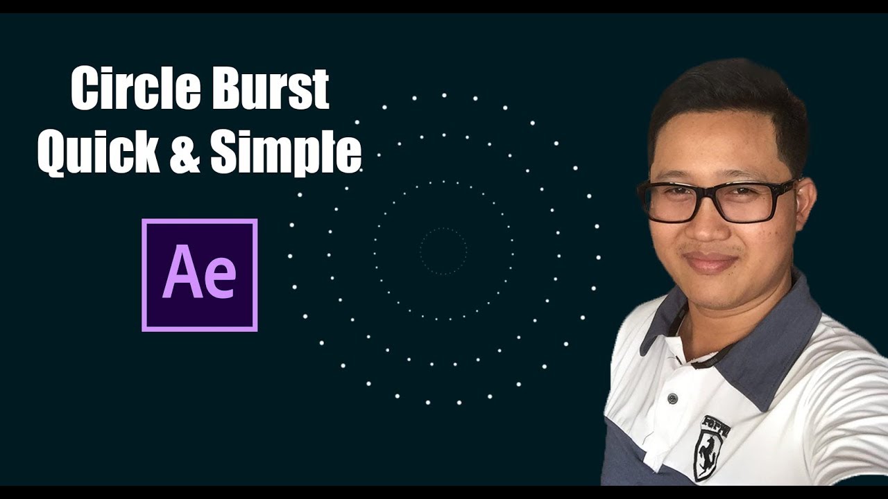 Tutorial After Effects | Tips to create dotted circle burst Quick ...