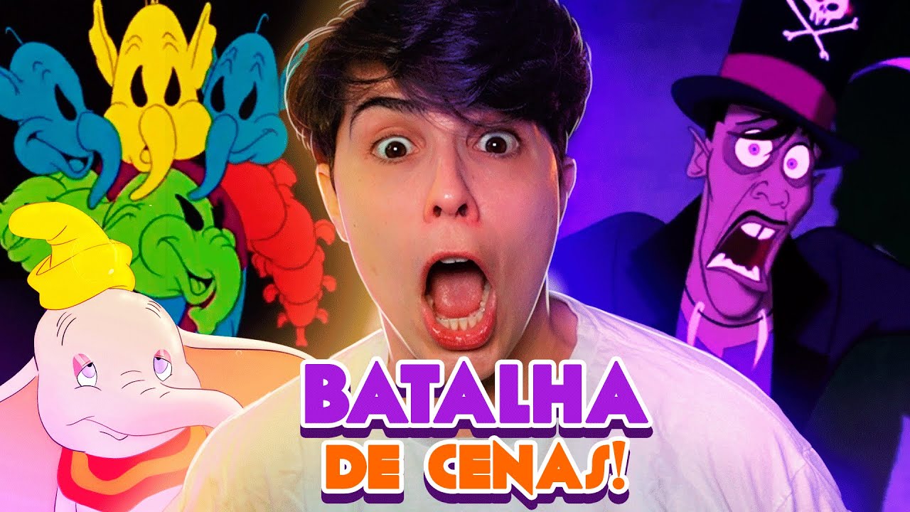 A CENA MAIS ASSUSTADORA DA DISNEY?! | BATALHA DE CENAS