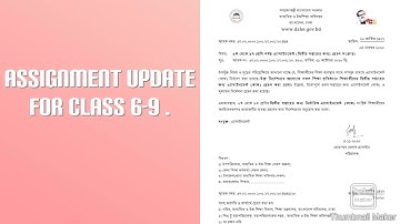 Class 6-9 2nd weeks Assignment 2020 update. www.dshe.gov.bd .