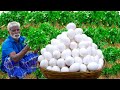 Siru keerai egg poriyal recipe  amaranthus leaves with egg fry prepared by uncle