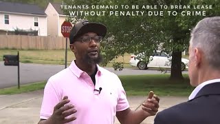Tenants Demand Landlords Allow Them To Break Lease Without Penalty Due To Crime
