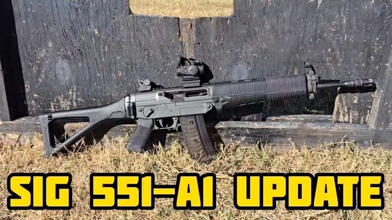 SIG 551-A1 Update!