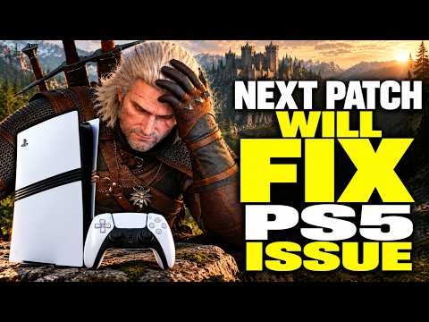 PS5 PLAYERS NEED TO SEE THIS! Witcher 3 Next Patch!
