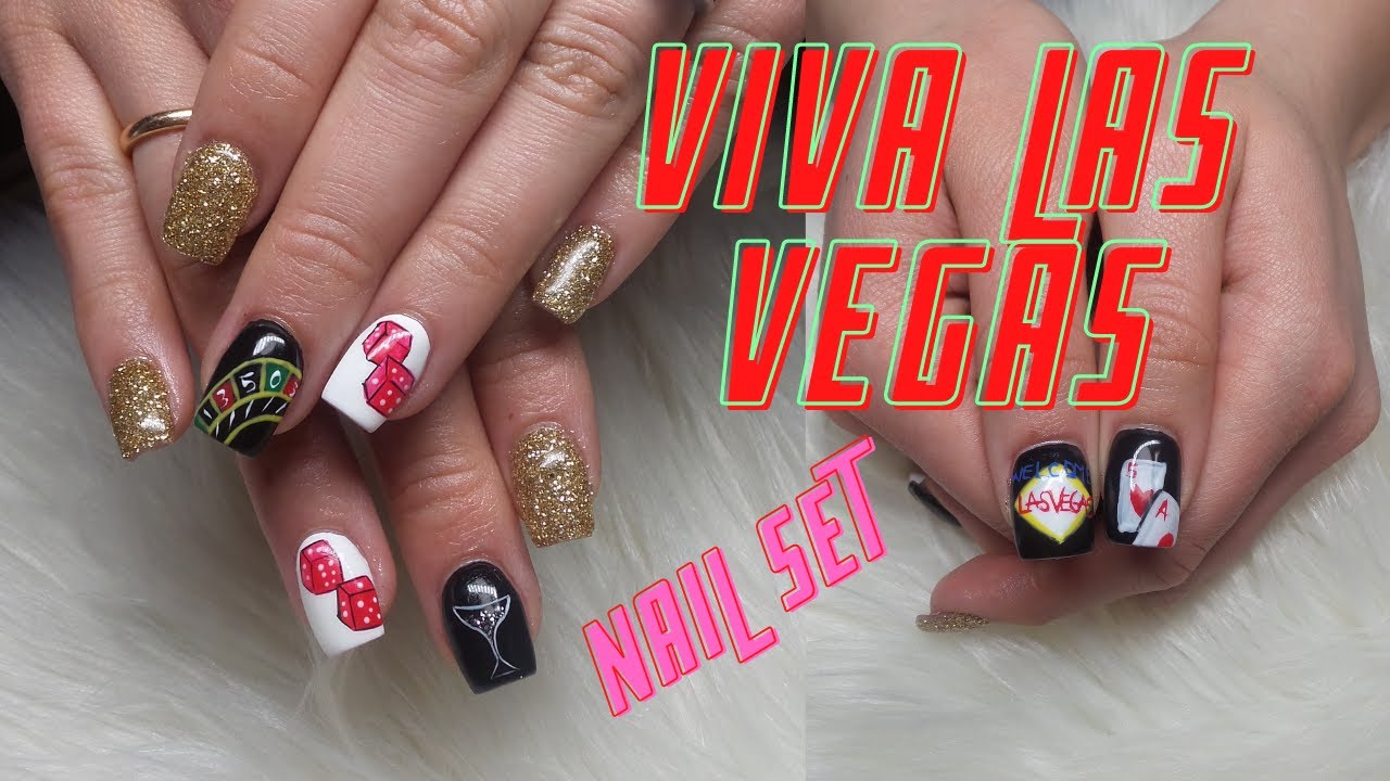 Viva Las Vegas Nail Stamping Plate | Maniology