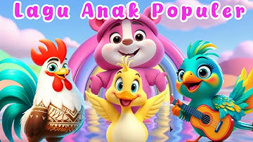 5 BEBEK KECIL BERMAIN | ANAK AYAM PIYIK PIYIK | SUARA HEWAN | CIT CIT CUIT | M2M KIDS