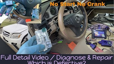 How to check if ESL, EIS or Key Fob problem on Mercedes Benz No Start, Full Detail Diagnose Repair