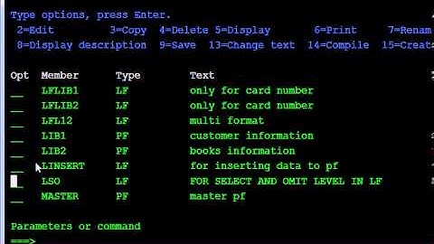 SELECT AND OMIT LEVEL IN NON JOIN LOGICAL FILE