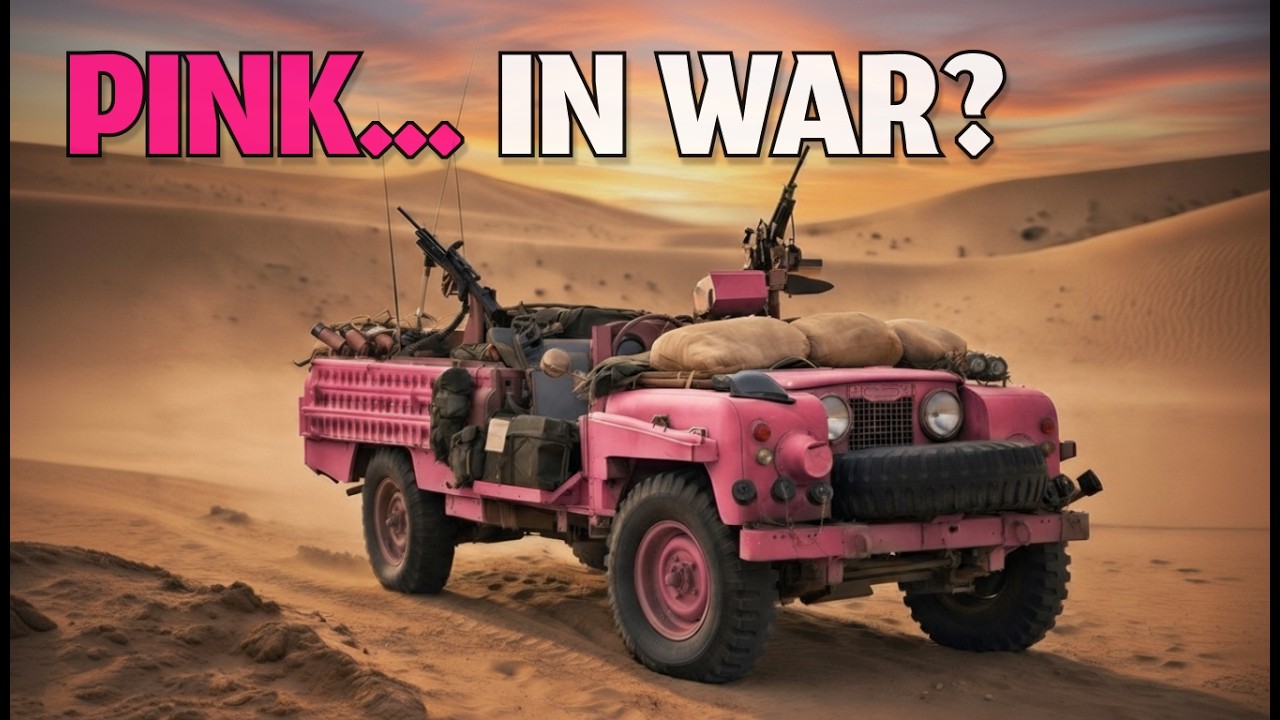 Why the SAS Used Pink Land Rovers in Combat | Series IIA “Pinkie” - YouTube