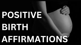 Overcoming Birth Fears | Positive Birth Affirmations with Ocean Waves & Calming Music