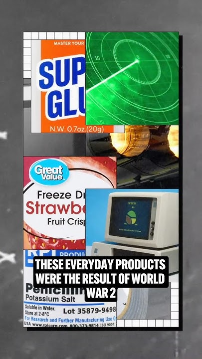 Modern Day Inventions Created from WWII - YouTube image.