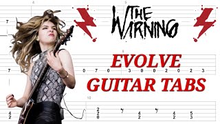 The Warning - EVOLVE GUITAR TABS | Cover | Tutorial | Lesson