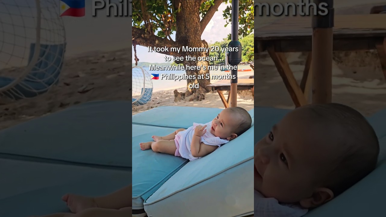 Already living her best life in the Philippines 