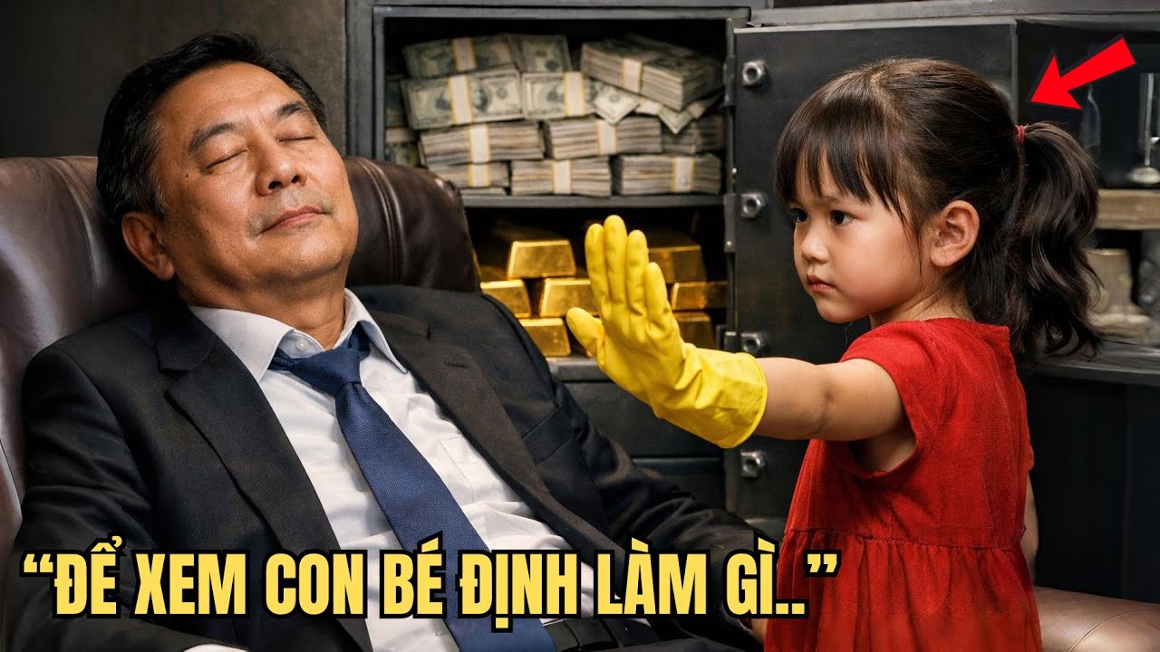 Tỷ phú giả vờ ngủ thử lòng bé gái nghèo – Nhưng hành động của cô bé khiến ông chết lặng!
