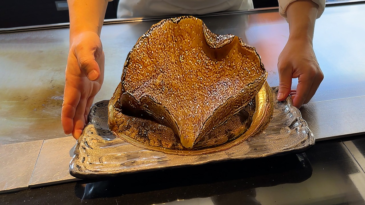 $130 Live Abalone Teppanyaki High End Dining Experience