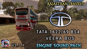 TATA 1622/69 BS4  VEERA ENGINE SOUND PACK  //REAL ENGINE PACK SUPPORT FOR ALL MOD V3.7.1.