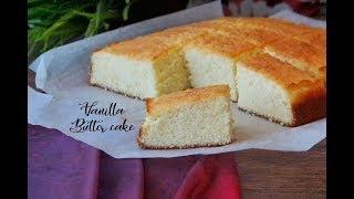 The Best vanilla butter cake || Easy Butter cake || Asheescookbook Net Worth