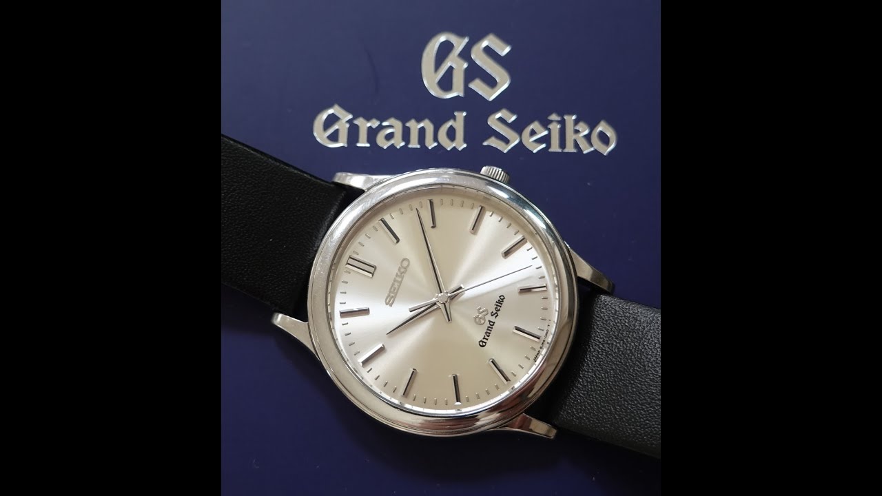 1996 Grand Seiko men's vintage watch with GS buckle. Model