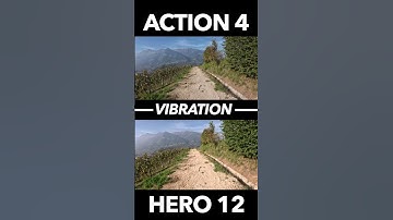 GoPro Hero 12 vs DJI Action 4 Stabilization Comparison  #goprohero12 #djiaction4