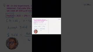 Master the % yield formula and make stoichiometry easier  Full video on our channel!
