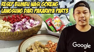 Resep Bumbu Nasi Goreng Serba Guna | Bisa Untuk Bakmi, Bihun, Kwitiaw Dll.