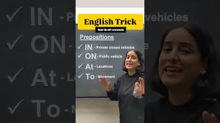 Learn prepositions in 60 seconds #grammar