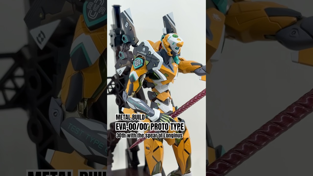 METAL BUILD エヴァンゲリオン零号機/零号機（改）30th with the spear