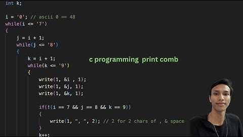 How to write c programming print comb @generalbinagii