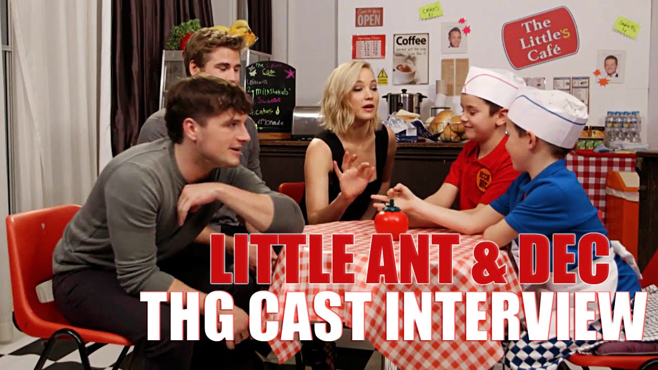 Little Ant & Dec Meet The Stars Of The Hunger Games - Saturday Night Takeaway