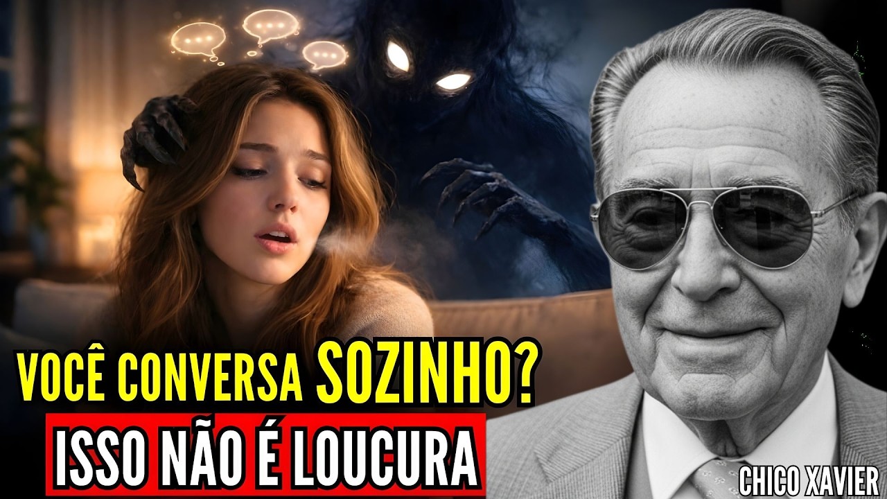 Você Fala Sozinho? Chico Xavier Revela 5 Sinais de um Dom Espiritual Raríssimo Que Poucos Possuem.