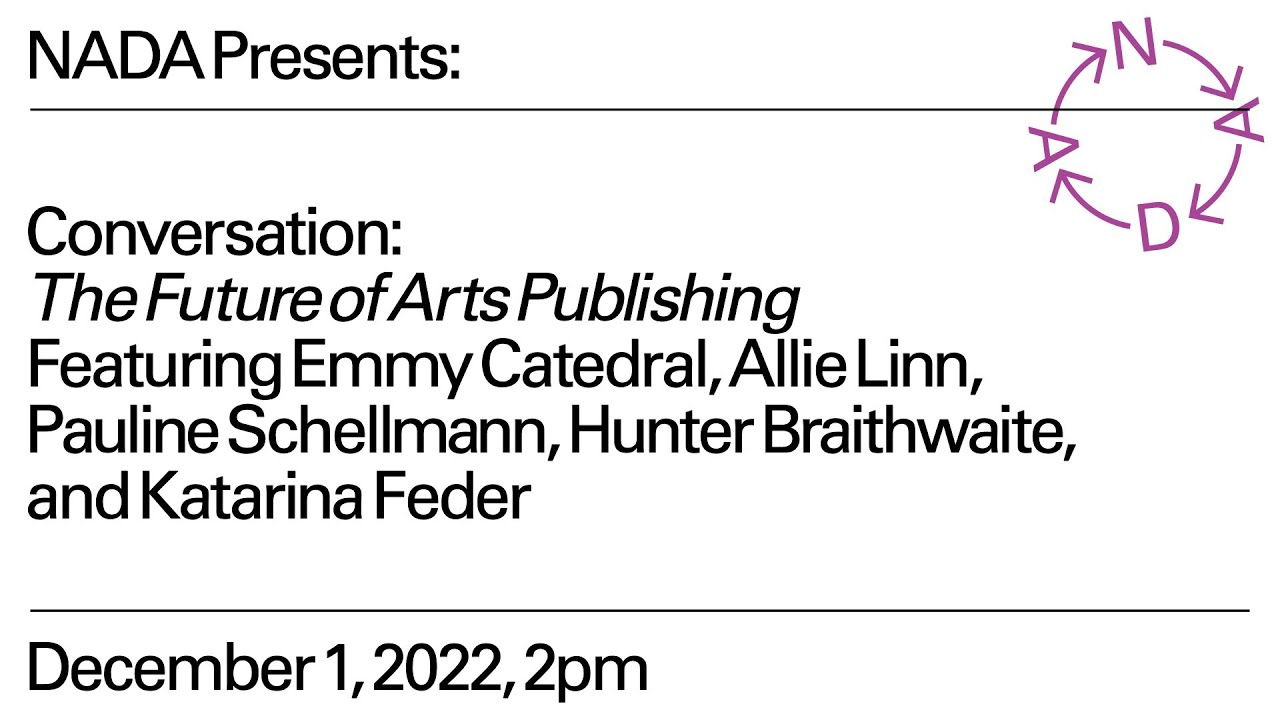 The Future of Arts Publishing