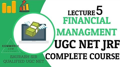 Financial management part 5|Security finance|saurabh sir|quick revision|ugc net|B.com|commerce.com