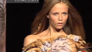ROBERTO CAVALLI Spring Summer 2005 1 of 3 Milan - Fashion Channel