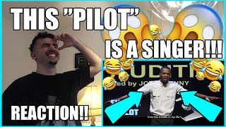 THIS WAS REALLY FUNNY!!😂😂| A Pilot comes for The Audition | Josh2funny | REACTION
