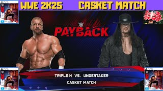 WWE 2K25 (PS5) Casket Match #wwe2k25 #wwe2k25casketmatch