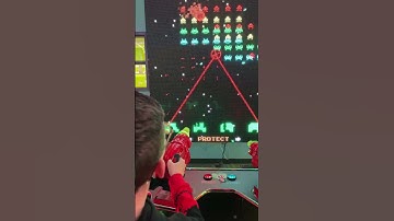 Space Invaders jackpot #arcadegames #arcadefun #newvideo #jackpot #arcade